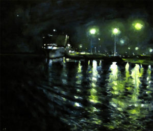 Oil Paintings, The First Star, 60x70 cm, 2014