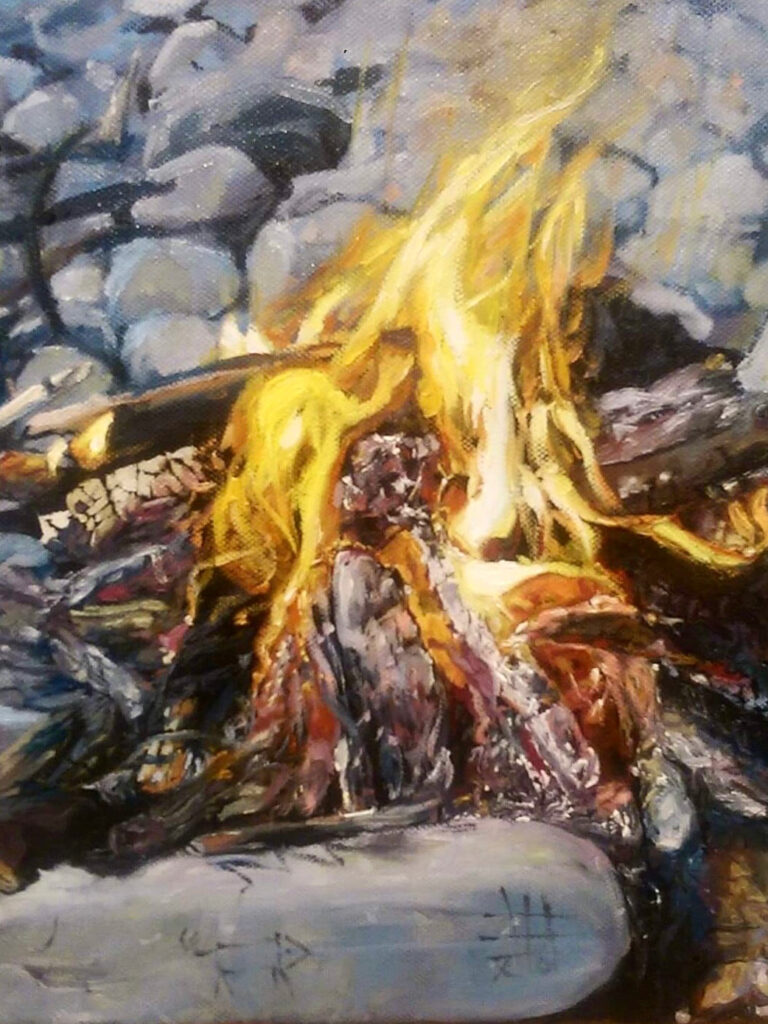 Painting the Fire