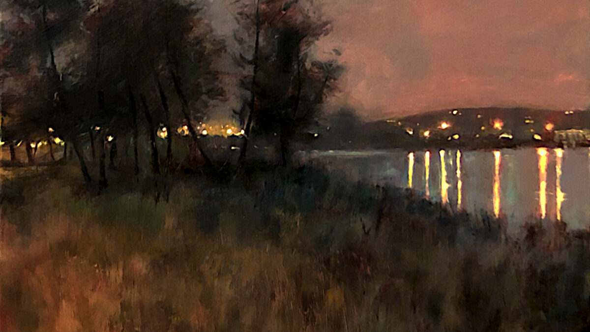 The Lake Burgsee in Schwerin